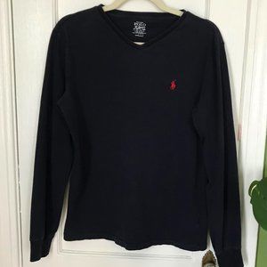PRICE DROP! POLO Ralph Lauren:navy long sleeve tee